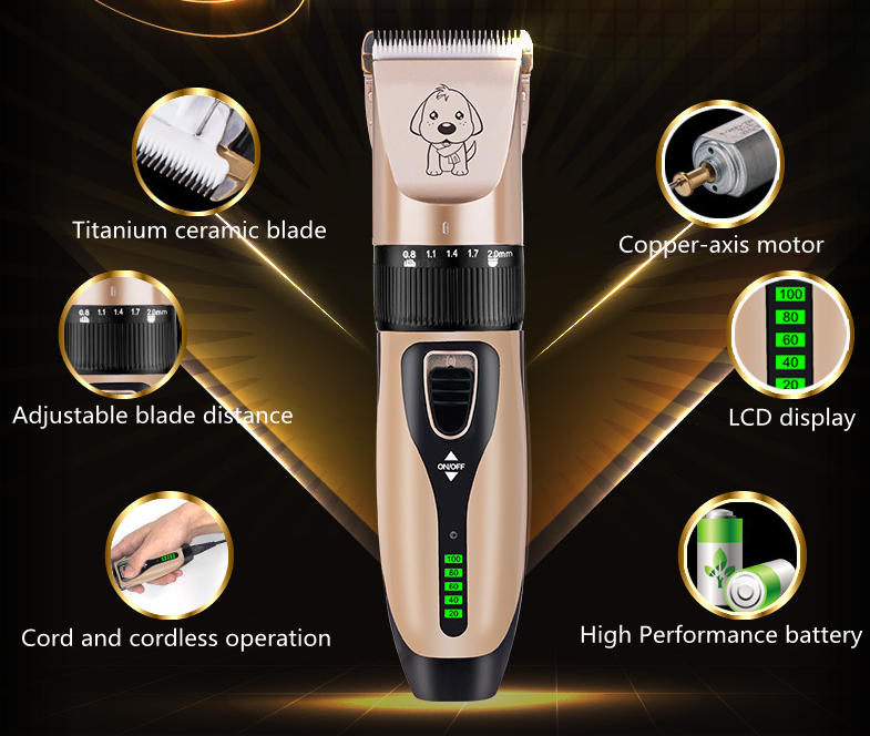 C28 USB Akku-Haustierschermaschine